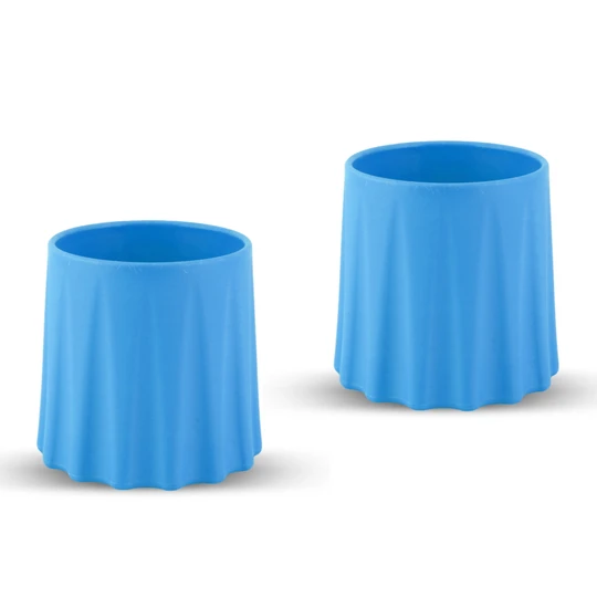 EZCUP Magnetic Hanging Fridge Cups for Kids Made in USA BPA-Free Dishwasher  Safe (Blue/Orange 2 Pack)