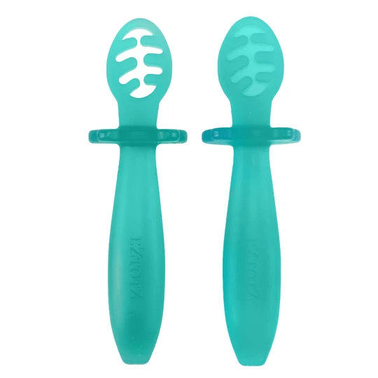 Baby Led Weaning Pre-Spoon (Stage 1 & Stage 2), Silicone Self Feeding  Toddler Utensils