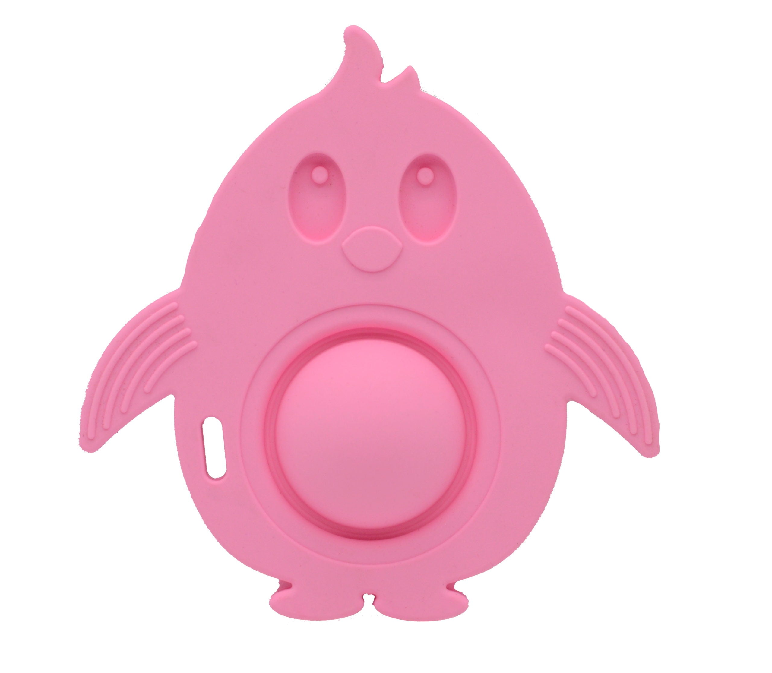 Gogzy - Parent-child Interactive Silicone Baby Toy Set - Suction Cups Education Teething Toys for Infant Toddler Ages 6m+, BPA Free (Pink)