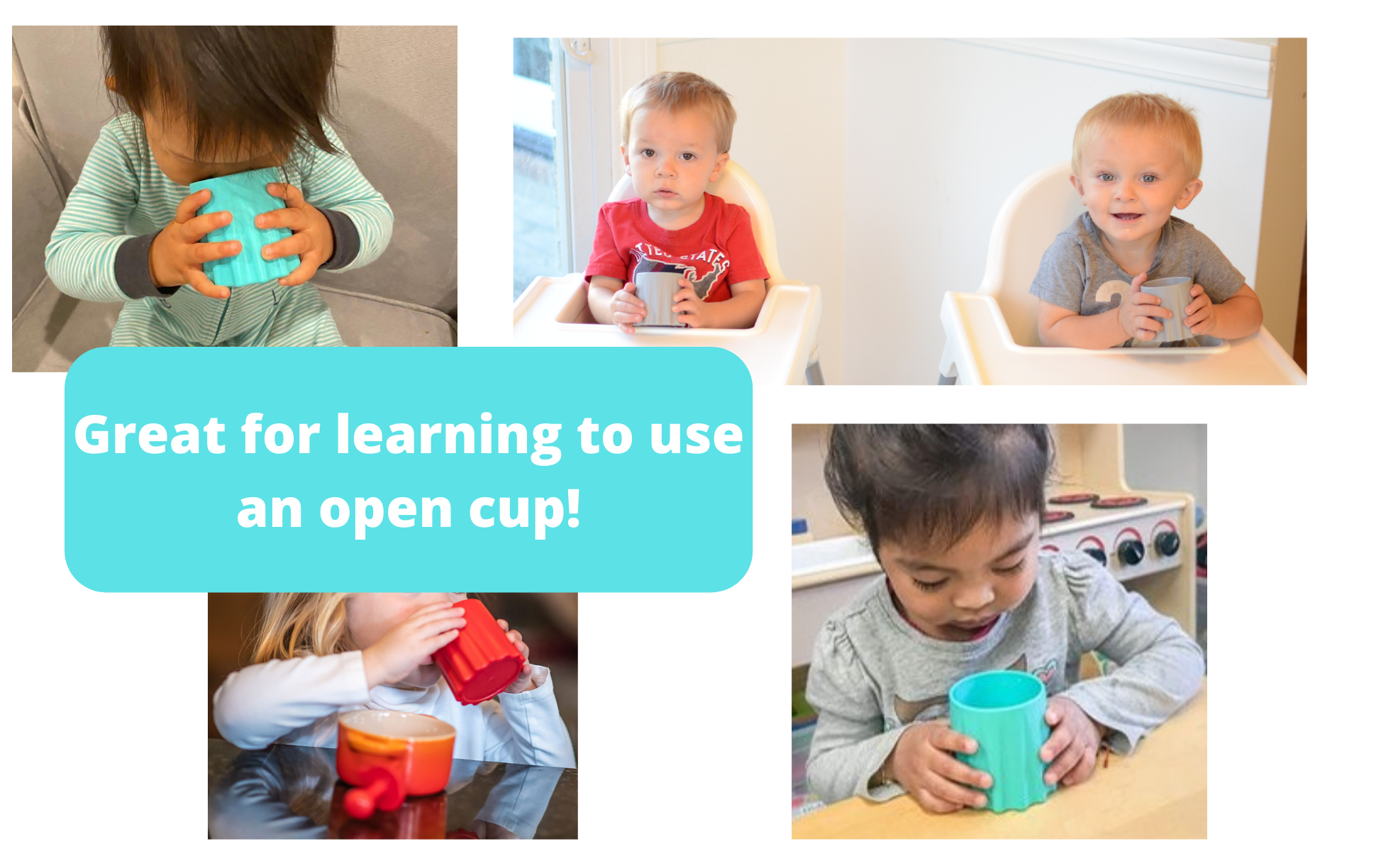 These Fridge Suctioned Hanging Kids Cups Make Life Easier For Kids
